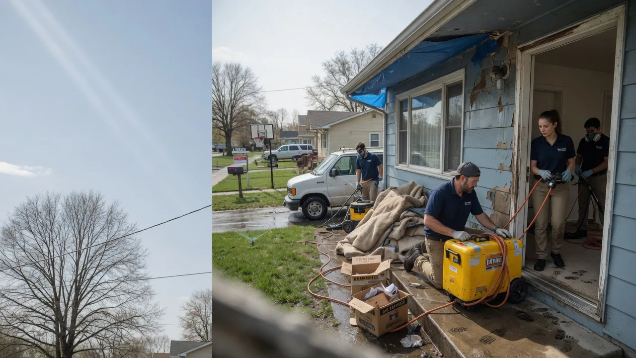 Basement Flood Cleanup in Edroy, TX near me